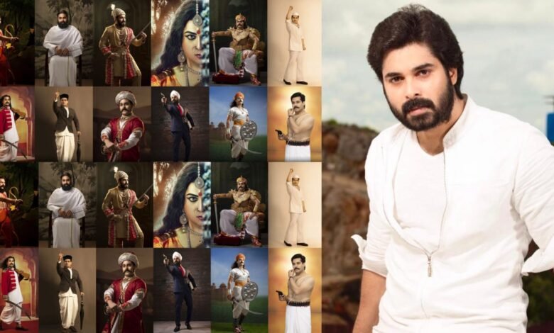 Multilingual actor Chetan Cheenu pays tribute to 15 freedom fighters with a photoshoot